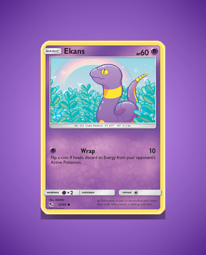 Collector’s Guide: Ekans (Hidden Fates #25)