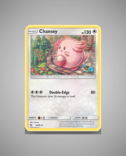 Collector’s Guide: Chansey (Hidden Fates #46)