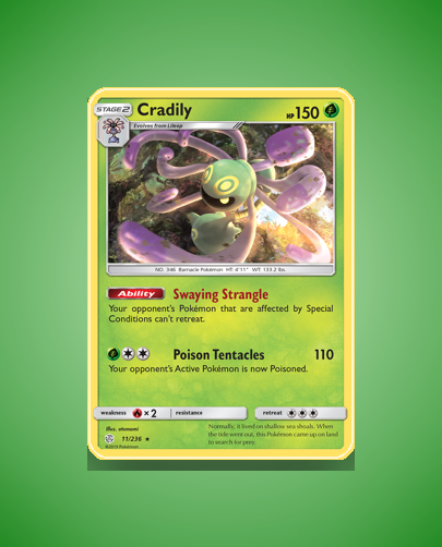 Collector’s Guide: Cradily (Cosmic Eclipse #11)