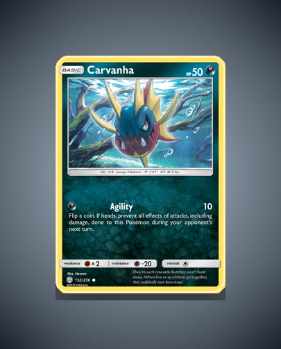 Collector’s Guide: Carvanha (Cosmic Eclipse #132)