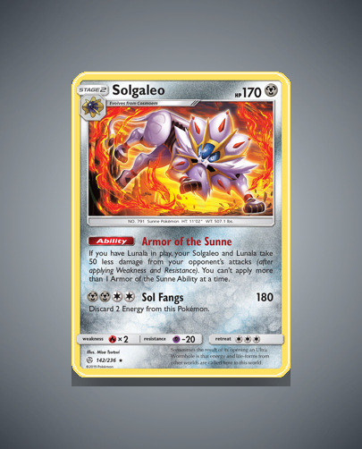 Collector’s Guide: Solgaleo (Cosmic Eclipse #142)