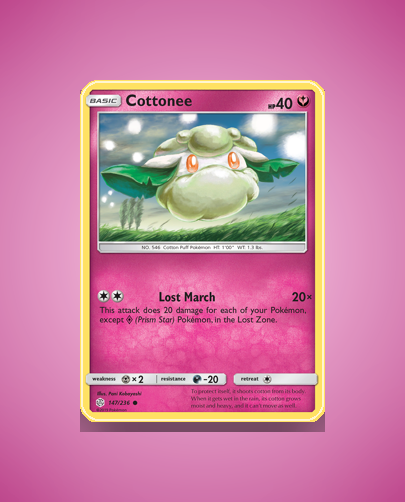 Collector’s Guide: Cottonee (Cosmic Eclipse #147)