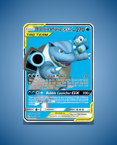Collector’s Guide: Blastoise & Piplup-GX (Cosmic Eclipse #214)