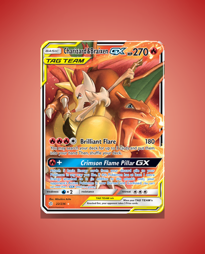 Collector’s Guide: Charizard & Braixen-GX (Cosmic Eclipse #22)
