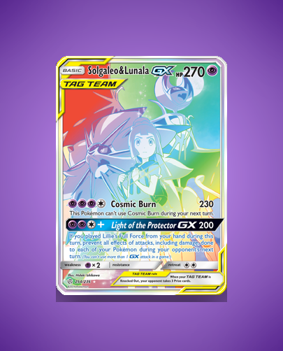 Collector’s Guide: Solgaleo & Lunala-GX (Cosmic Eclipse #254)