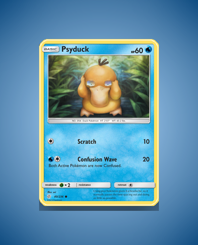 Collector’s Guide: Psyduck (Cosmic Eclipse #40)