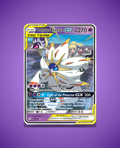Collector’s Guide: Solgaleo & Lunala-GX (Cosmic Eclipse #75)