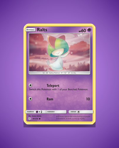 Collector’s Guide: Ralts (Cosmic Eclipse #80)
