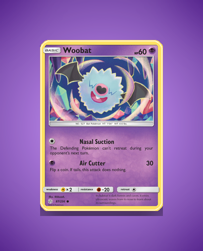 Collector’s Guide: Woobat (Cosmic Eclipse #87)