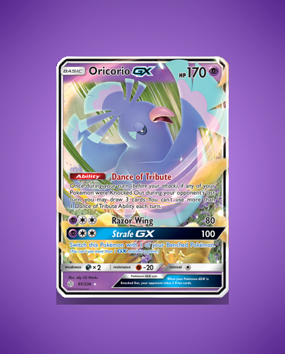 Collector’s Guide: Oricorio-GX (Cosmic Eclipse #95)