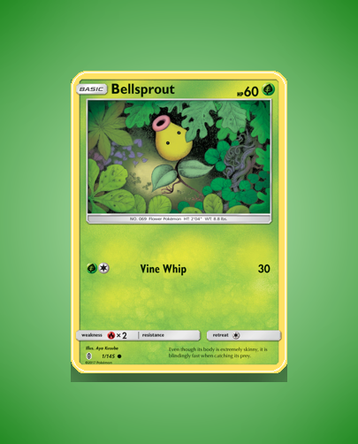 Collector’s Guide: Bellsprout (Guardians Rising #1)