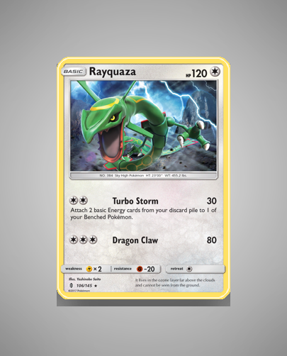Collector’s Guide: Rayquaza (Guardians Rising #106)