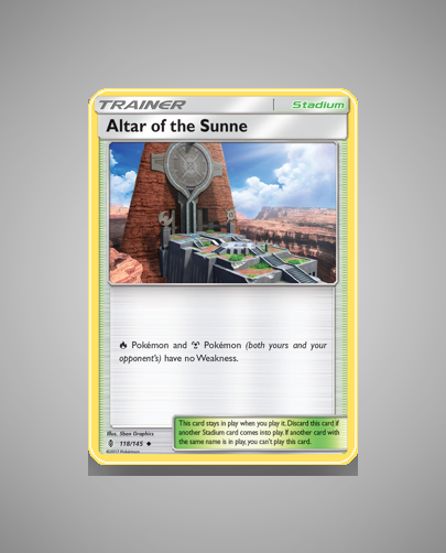 Collector’s Guide: Altar of the Sunne (Guardians Rising #118)