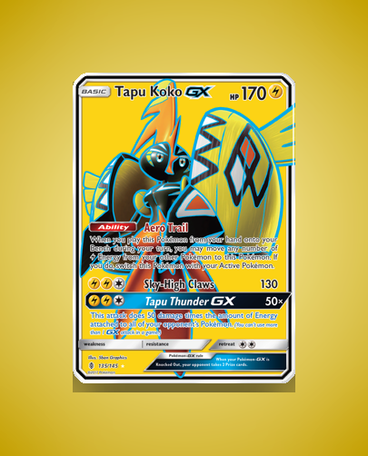 Collector’s Guide: Tapu Koko-GX (Guardians Rising #135)