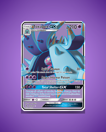 Collector’s Guide: Toxapex-GX (Guardians Rising #136)