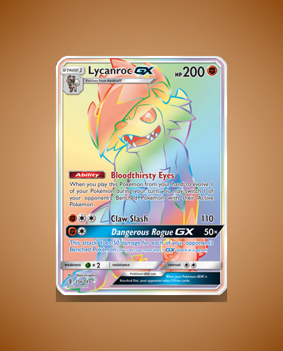 Collector’s Guide: Lycanroc-GX (Guardians Rising #156)
