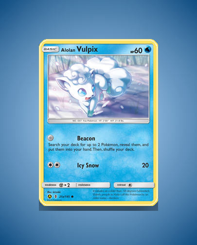 Collector’s Guide: Alolan Vulpix (Guardians Rising #21a)