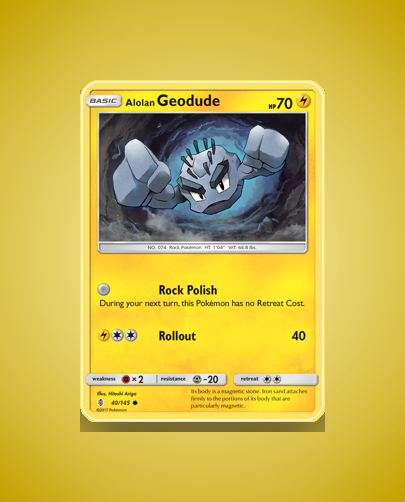 Collector’s Guide: Alolan Geodude (Guardians Rising #40)