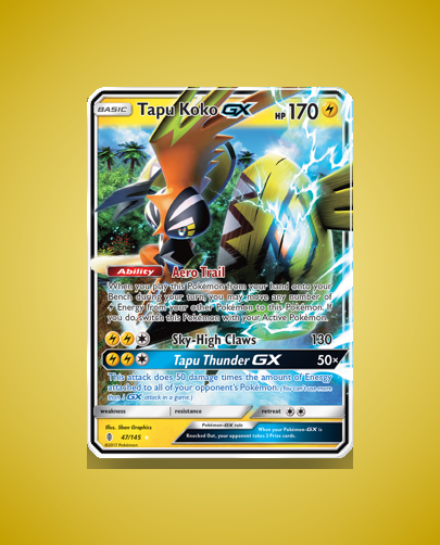 Collector’s Guide: Tapu Koko-GX (Guardians Rising #47)