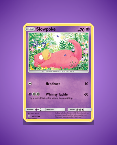 Collector’s Guide: Slowpoke (Guardians Rising #48)