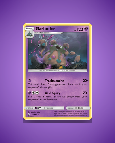 Collector’s Guide: Garbodor (Guardians Rising #51)