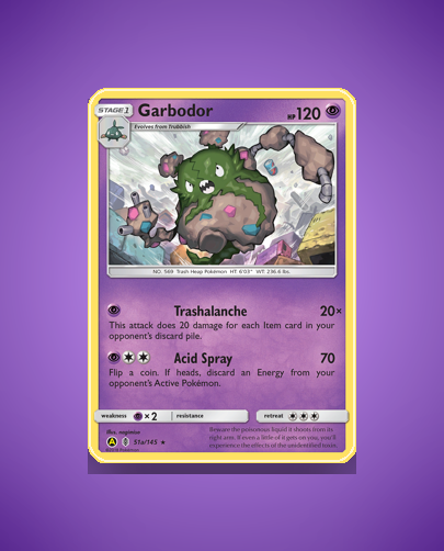 Collector’s Guide: Garbodor (Guardians Rising #51a)