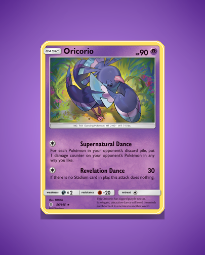 Collector’s Guide: Oricorio (Guardians Rising #56)