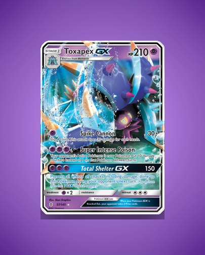 Collector’s Guide: Toxapex-GX (Guardians Rising #57)