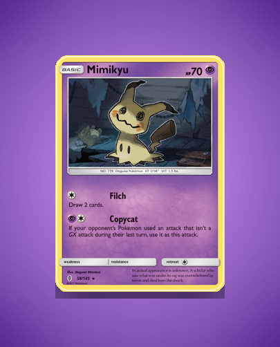 Collector’s Guide: Mimikyu (Guardians Rising #58)
