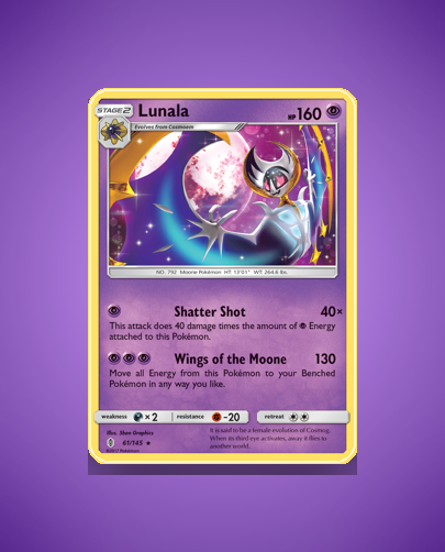 Collector’s Guide: Lunala (Guardians Rising #61)