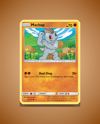 Collector’s Guide: Machop (Guardians Rising #62)