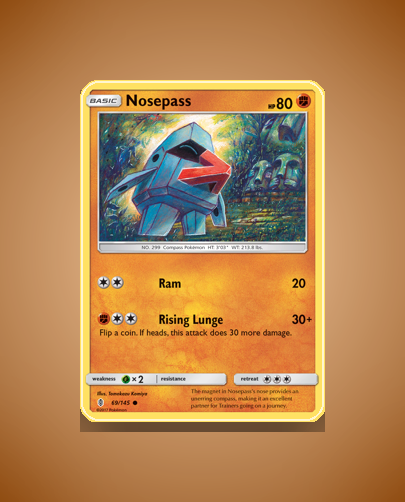 Collector’s Guide: Nosepass (Guardians Rising #69)