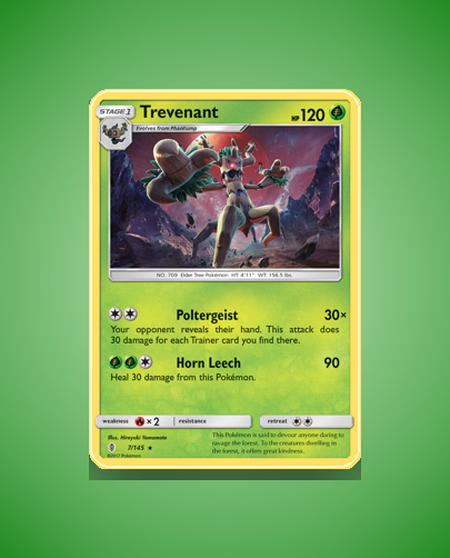 Collector’s Guide: Trevenant (Guardians Rising #7)