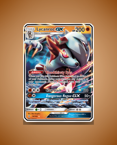 Collector’s Guide: Lycanroc-GX (Guardians Rising #74)