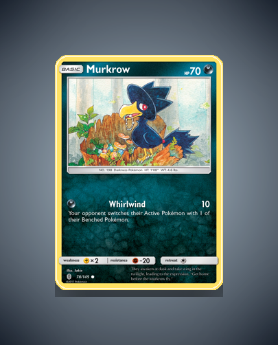 Collector’s Guide: Murkrow (Guardians Rising #78)