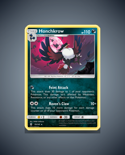 Collector’s Guide: Honchkrow (Guardians Rising #79)