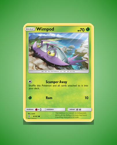 Collector’s Guide: Wimpod (Guardians Rising #8)