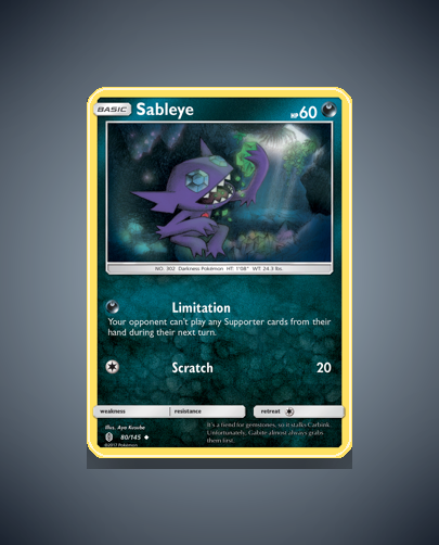 Collector’s Guide: Sableye (Guardians Rising #80)