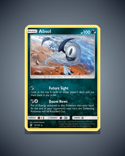 Collector’s Guide: Absol (Guardians Rising #81)
