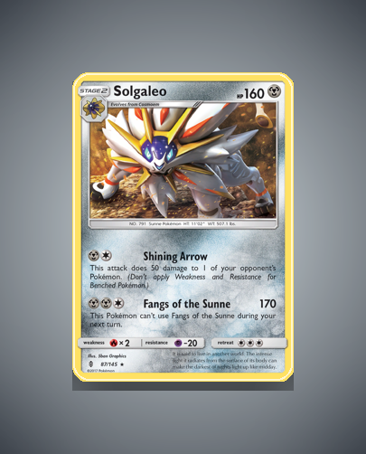 Collector’s Guide: Solgaleo (Guardians Rising #87)