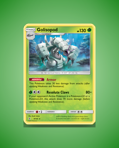 Collector’s Guide: Golisopod (Guardians Rising #9)