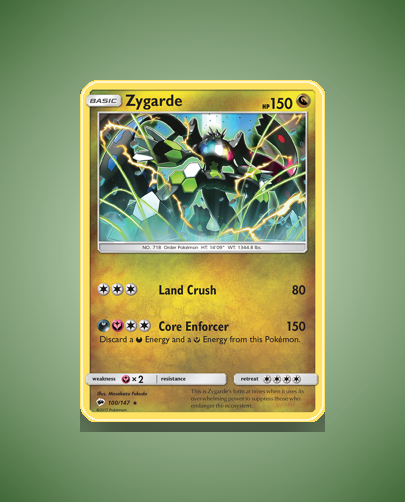 Collector’s Guide: Zygarde (Burning Shadows #100)