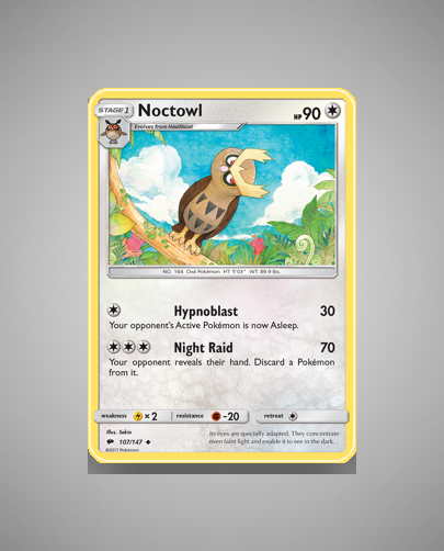 Collector’s Guide: Noctowl (Burning Shadows #107)