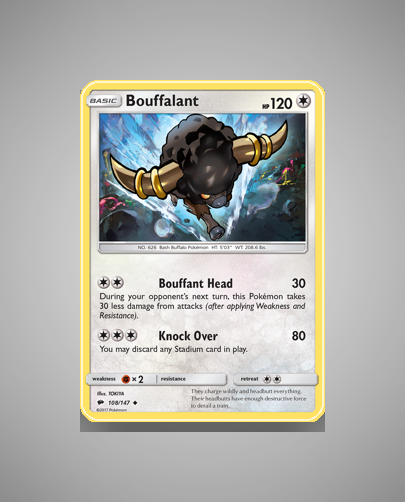 Collector’s Guide: Bouffalant (Burning Shadows #108)
