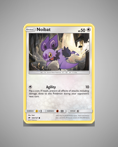 Collector’s Guide: Noibat (Burning Shadows #109)