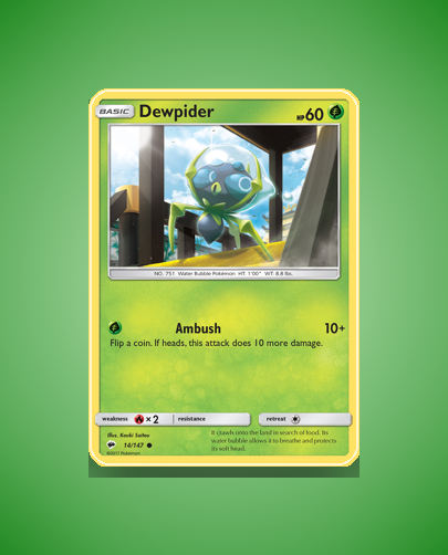 Collector’s Guide: Dewpider (Burning Shadows #14)