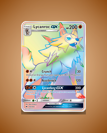 Collector’s Guide: Lycanroc-GX (Burning Shadows #155)