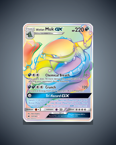 Collector’s Guide: Alolan Muk-GX (Burning Shadows #157)