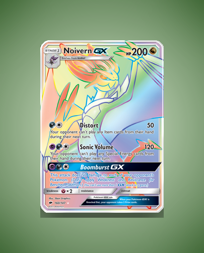 Collector’s Guide: Noivern-GX (Burning Shadows #160)