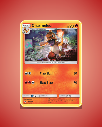 Collector’s Guide: Charmeleon (Burning Shadows #19)